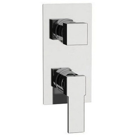 MISCELATORE MONOCOMANDO INCASSO DOCCIA C/DEVIATORE 3 VIE LINEA POLAR- Cromo- MARIA- pezzi 1