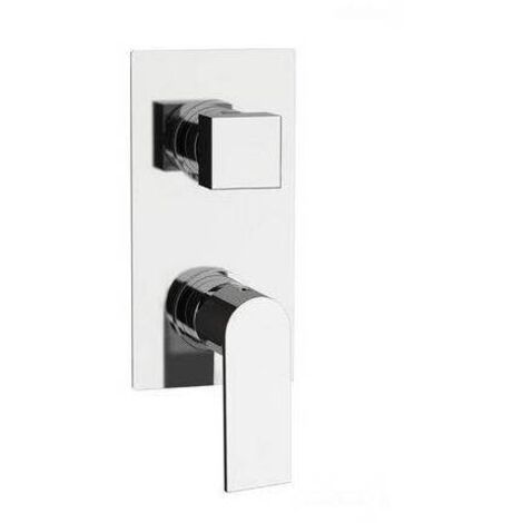 MISCELATORE MONOCOMANDO INCASSO DOCCIA C/DEVIATORE 4 VIE LINEA AVENUE Cromo
