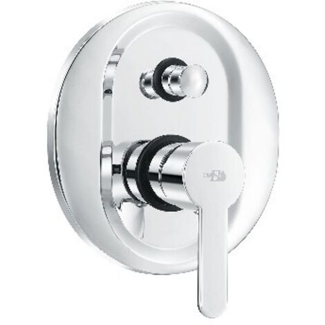 MISCELATORE MONOCOMANDO INCASSO DOCCIA CON DEV. SERIE IOLE Cromo