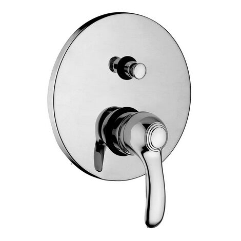 Miscelatore monocomando incasso doccia con deviatore linea flavia  CromoPAFFO