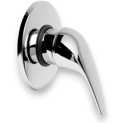 Miscelatore monocomando incasso doccia in ottone cromato