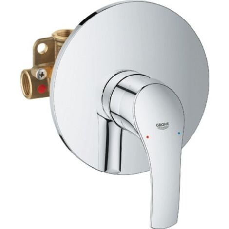 MISCELATORE MONOCOMANDO INCASSO DOCCIA LINEA EUROSMART Cromo