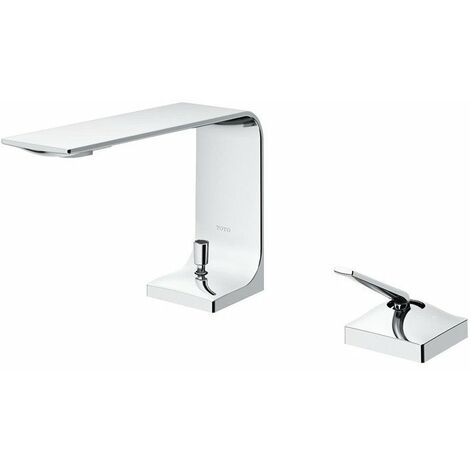 Miscelatore monocomando lavabo 2 fori ZL sporgenza 144 mm, altezza 114 mm cromo TOTO