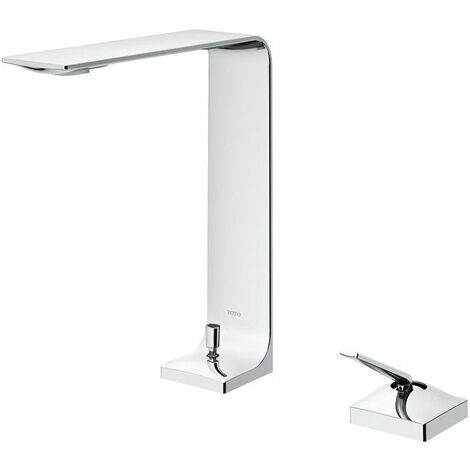Miscelatore monocomando lavabo 2 fori ZL sporgenza 164 mm, altezza 224 mm cromo TOTO