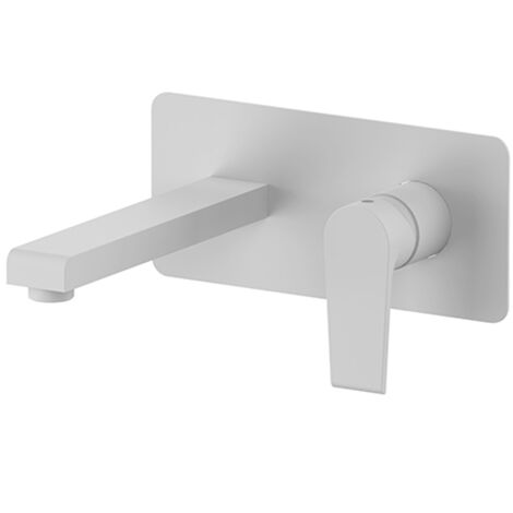 MISCELATORE MONOCOMANDO LAVABO AD INCASSO ARTIC Bianco Opaco MARIANI