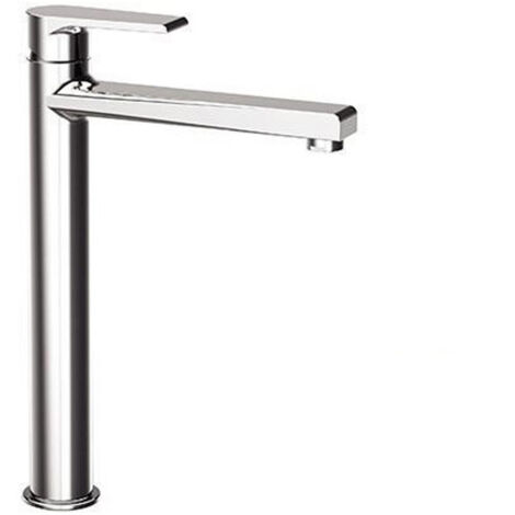 MISCELATORE MONOCOMANDO LAVABO ALTO LINEA ARTIC Cromo MARIA