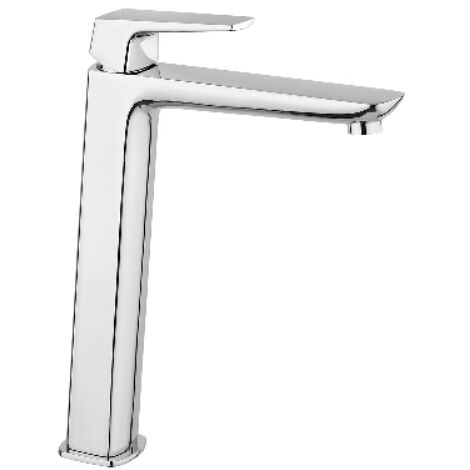 MISCELATORE MONOCOMANDO LAVABO ALTO LINEA SPARTACO Cromo MAMOLI