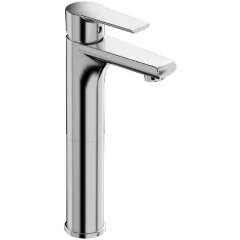 MISCELATORE MONOCOMANDO LAVABO ALTO LINEA TEN Cromo