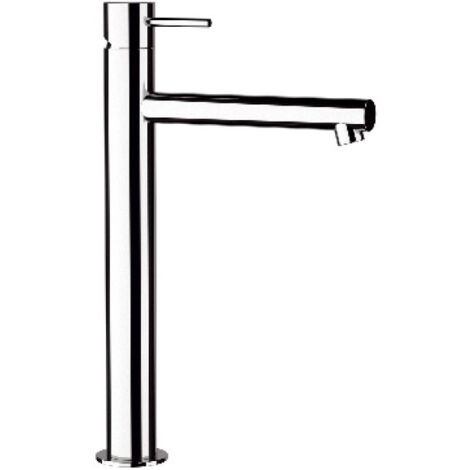 MISCELATORE MONOCOMANDO LAVABO ALTO LINEA ULTRAMINIMAL Cromo