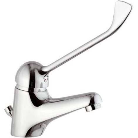 MISCELATORE MONOCOMANDO LAVABO CON LEVA CLINICA EPIC Cromo MARIA