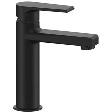 Miscelatore monocomando lavabo medio linea artic nero opaco