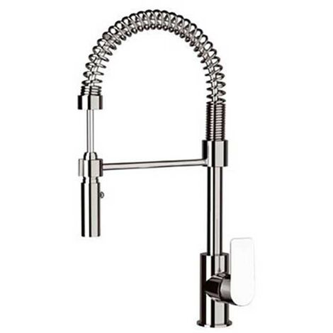 Miscelatore monocomando lavello a molla - serie infinity