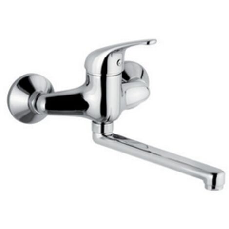 MISCELATORE MONOCOMANDO LAVELLO A MURO LINEA EPIC- Cromo- MARIA- pezzi 1