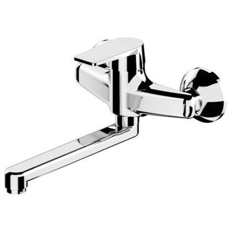 MISCELATORE MONOCOMANDO LAVELLO A MURO LINEA VEGA- Cromo- MARIA- pezzi 1