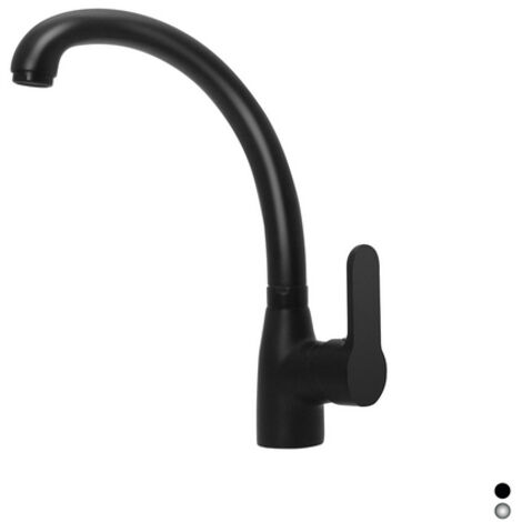 MISCELATORE MONOCOMANDO LAVELLO BOCCA ALTA SERIE PACO- Nero opaco- DH- pezzi 1