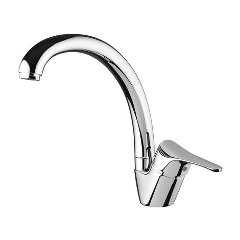 Miscelatore monocomando lavello canna alta m2  CromoMAMOL