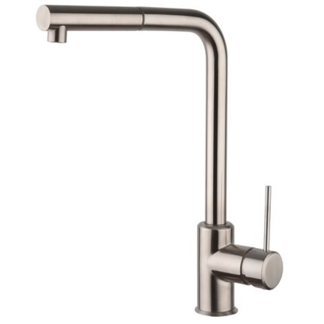 MISCELATORE MONOCOMANDO LAVELLO CON DOCCIA ESTRAIBILE LINEA PIN- Cromo- ARGO- pezzi 1