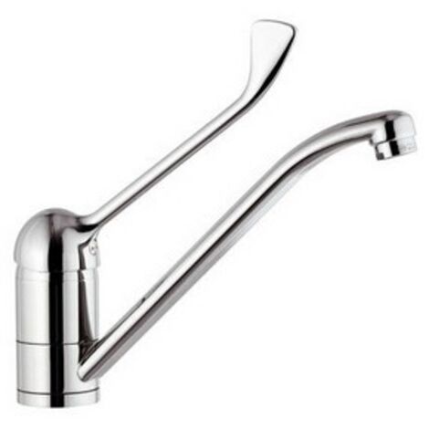 Miscelatore monocomando lavello con leva clinica linea epic cromo