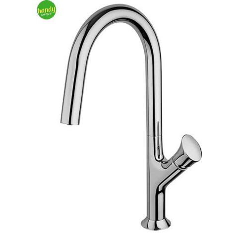 Miscelatore monocomando Paini per lavello pomolo laterale