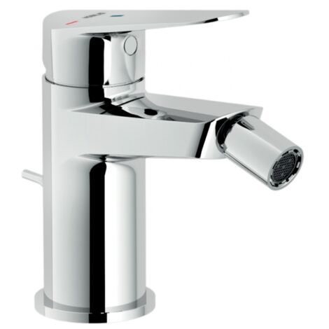 Miscelatore monocomando per bidet  135 mm a risparmio energetico in ottone cromato - Nobili Blues