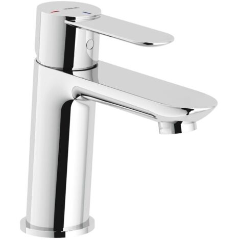 Miscelatore monocomando per lavabo in ottone cromato - Nobili Sand