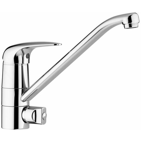 Miscelatore monocomando per lavello con attacco lavastoviglie Paffoni serie Duemila DU184CR Cromato - Ottone