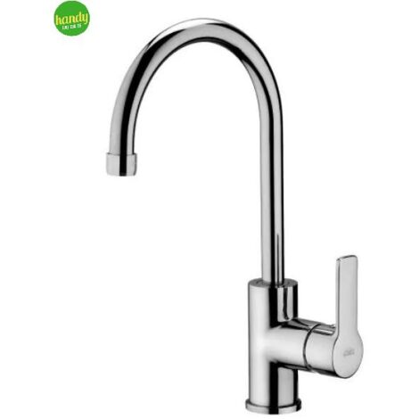 Miscelatore monocomando per lavello con canna alta Paffoni serie Red RED181CR  Cromato - Ottone