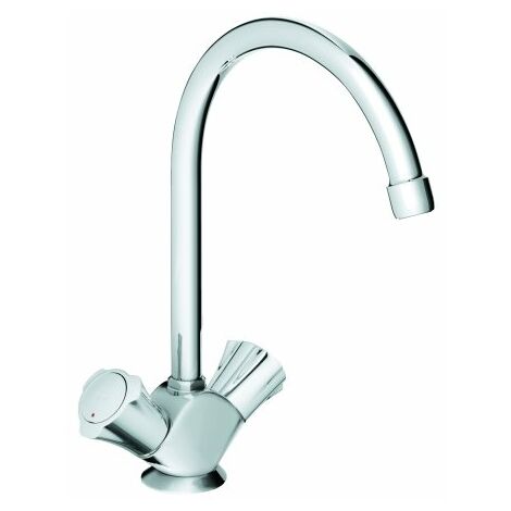 Rubinetto Per Lavello Grohe.Miscelatore Monocomando Per Lavello Grohe Costa Dn15 31831001