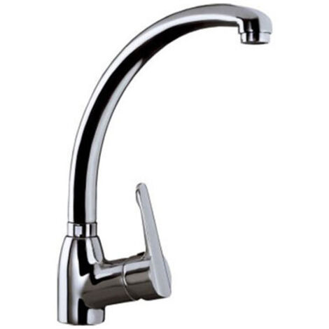 Miscelatore monocomando per lavello verticale cromato 23601 enkel