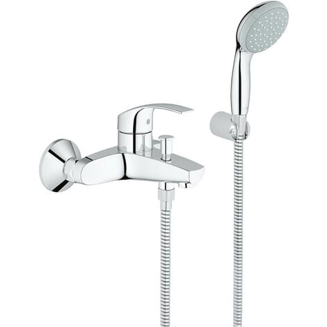 Miscelatore Monocomando per Vasca a Parete GROHE - Serie Eurosmart Cromato