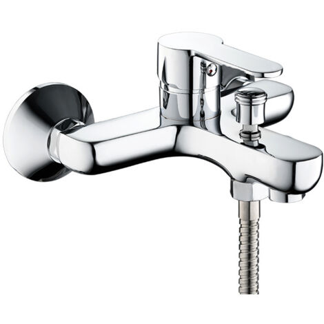 Miscelatore monocomando per vasca/doccia, miscelatore per vasca da bagno per acqua calda e fredda