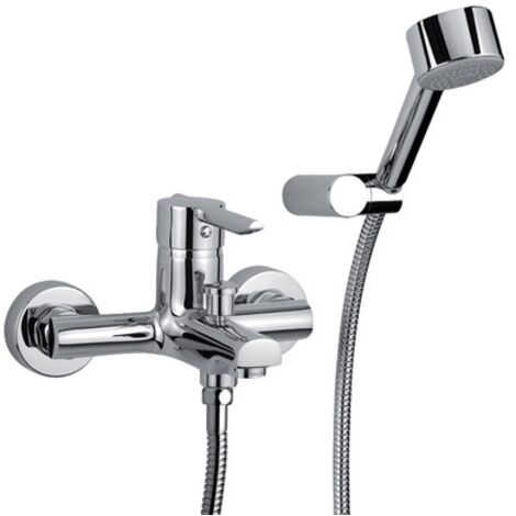 MISCELATORE MONOCOMANDO VASCA COMPLETO LINEA PIN- Cromo- ARGO- pezzi 1