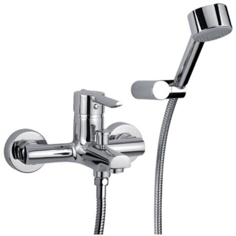 MISCELATORE MONOCOMANDO VASCA COMPLETO LINEA PIN Misura: Cromo