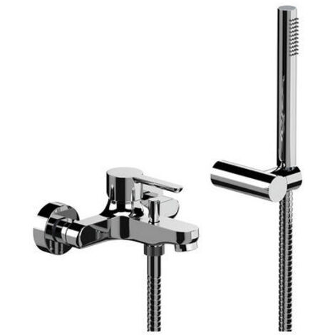MISCELATORE MONOCOMANDO VASCA CON ACCESSORI LINEA ACTION- Cromo- MARIA- pezzi 1