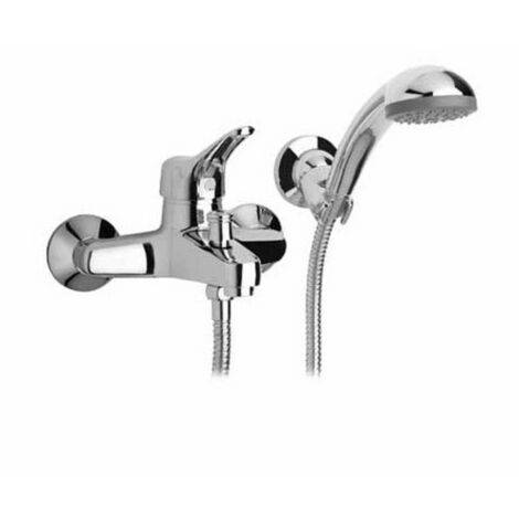 MISCELATORE MONOCOMANDO VASCA CON ACCESSORI LINEA DERBY Cromo ARGO