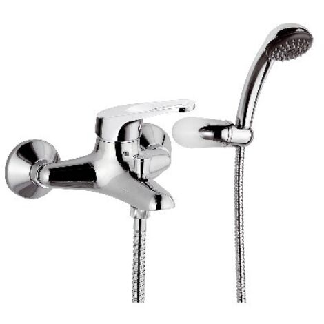 Miscelatore monocomando vasca con accessori linea epic 3 mariani cromo