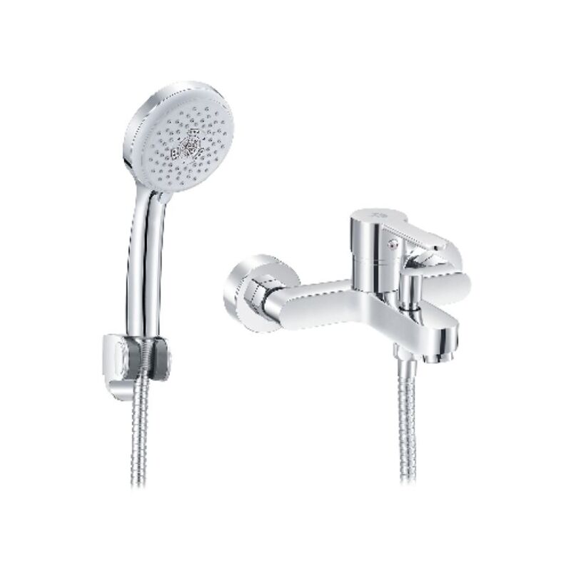 Miscelatore Monocomando Vasca Hansgrohe Metris - Cromo, Con Flessibile E Doccetta
