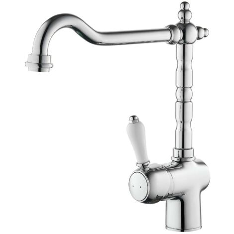 Miscelatore monoforo ottone cucina england one cromato erogazione orientabile confezione 1