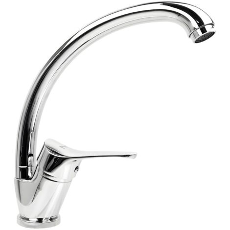 Miscelatore monoforo ottone per lavello cucina funny erogazione orientabile confezione 1