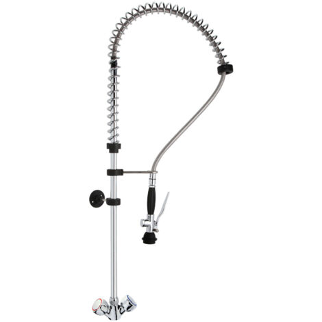 Miscelatore monoforo per doccia con doccetta, altezza 103 cm - Hendi 810262