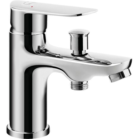 Miscelatore monoforo per vasca da bagno a pavimento APPIA, cromato