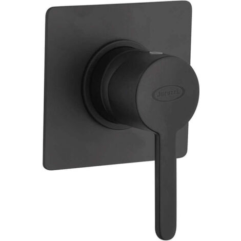 Miscelatore nero doccia incasso monoleva Jacuzzi  rubinetteria Sunset ottone 0SUYO410JA01