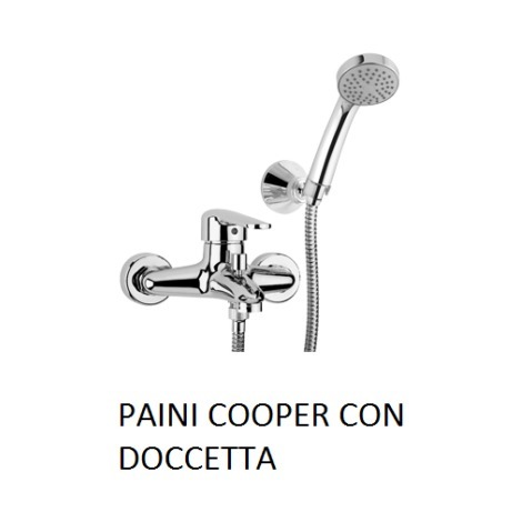 Doccia Per Vasca Da Bagno.Miscelatore Paini Rubinetto Monocomando Per Vasca Da Bagno Con Doccia Cromato 253058468261