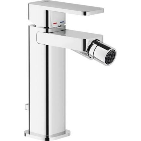 Miscelatore per bidet in ottone cromato Nobili Loop LP90119/1CR  Cromo - Piletta con salterello 1"1/4