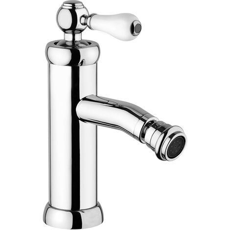 Miscelatore per bidet stile retrò Piralla Como 0TO00092A21  Cromo - Senza piletta di scarico