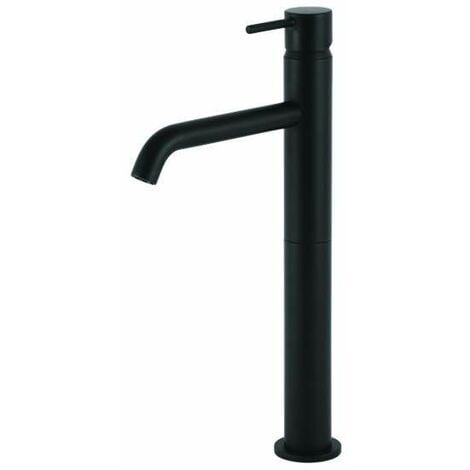 GATTONI RUBINETTERIA Miscelatore per lavabo alto nero opaco Gattoni Easy 2384/23NO Nero opaco - Senza piletta di scarico