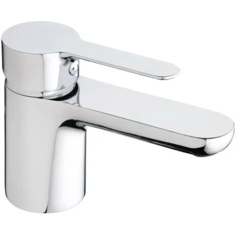 Miscelatore per lavabo con scarico automatico 1"1/4 in ottone cromato - Paini P3