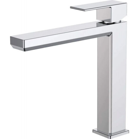 Miscelatore per lavabo cromato semi-alto PLAZA