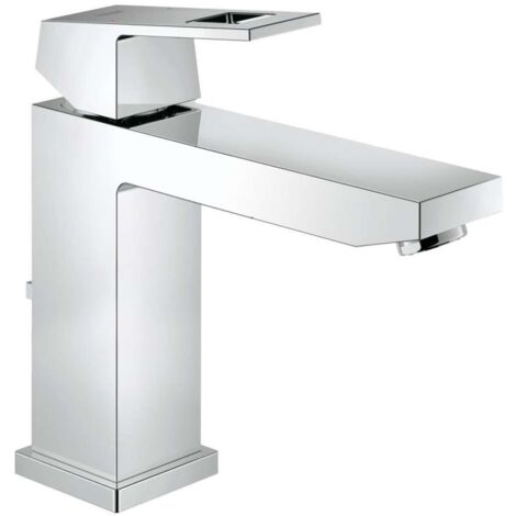 Miscelatore per Lavabo Grohe Eurocube con Sistema di Scarico, Cromo 23445000