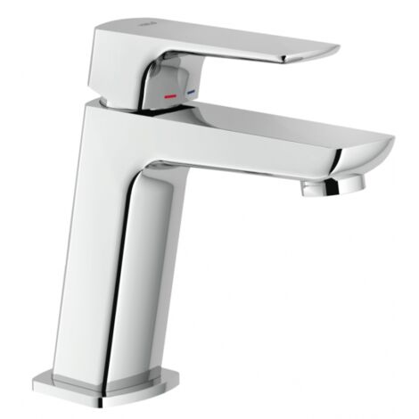 Miscelatore per lavabo monocomando push in ottone cromato - Nobili Acquaviva